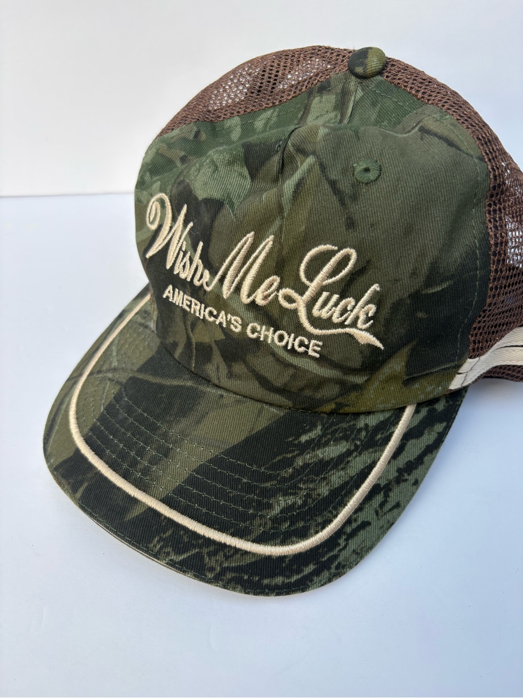 Nwot Wish Me Luck America’s Choice Trucker Hat — image 8 of 8